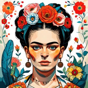Fida Kahlo, artist and iconic figure from Mexico