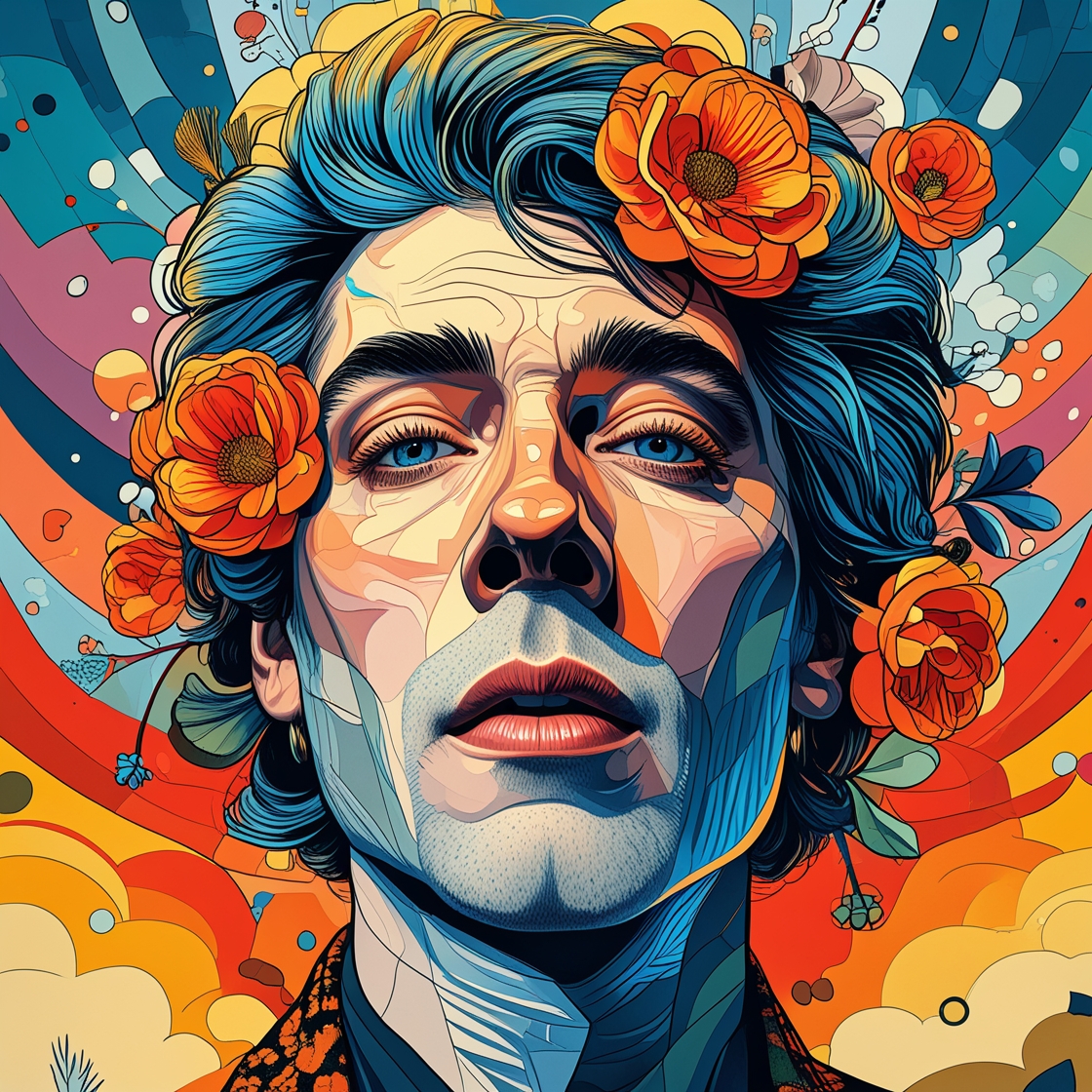 The Face of Rick Ruben, Life Advice from Artists article.