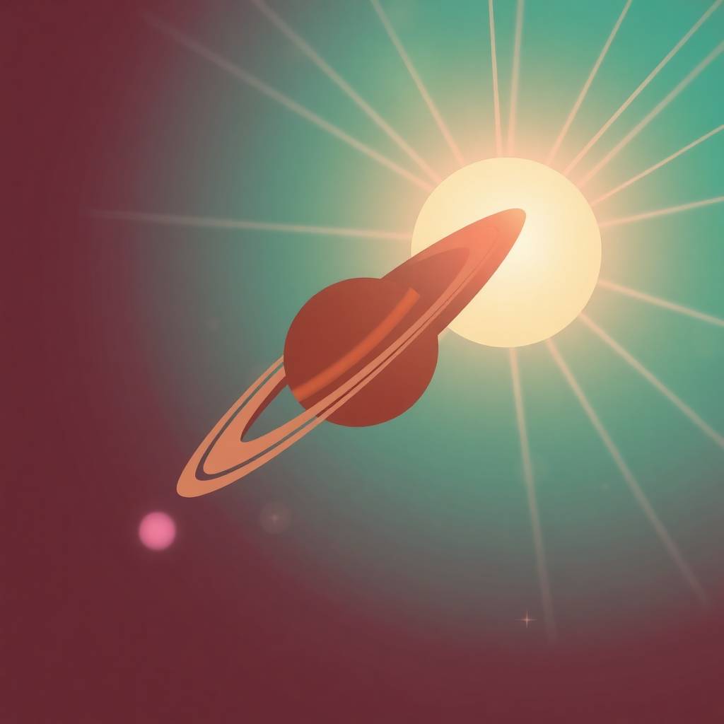 A cartoon drawing of planets in outer space, reflecting the idea of Famous Artists Who Survived (and Thrived On) Critique.