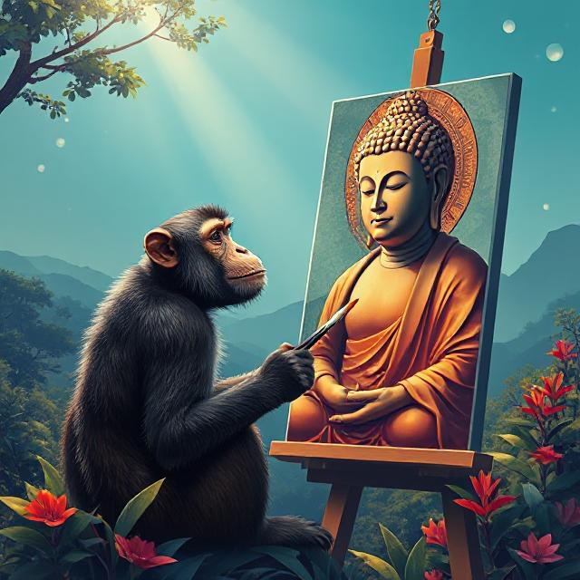 The Brush Is Mightier Than the Mantra